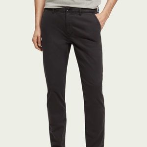 NWT Scotch & Soda Mott super slim fit cotton chino